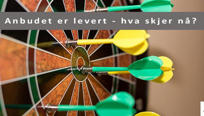 Anbudet er levert - hva skjer nå?
