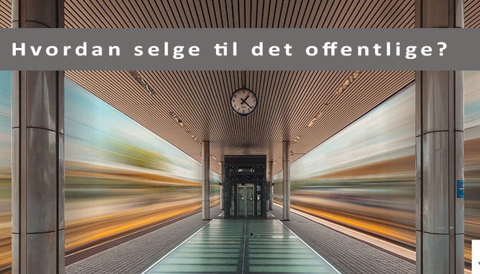 Hvordan selge til det offentlige